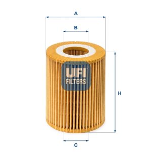 UFI 25.085.00 Filtro olio Cartuccia per Auto
