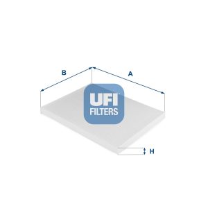 UFI 53.124.00 Filtro abitacolo per auto con filtro particellare