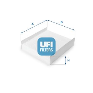 UFI 53.157.00 Filtro abitacolo particellare