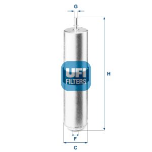 UFI 31.926.01 Filtro carburante Cartuccia per Auto