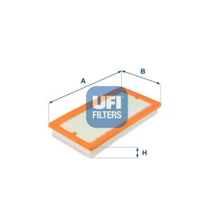 UFI 30.376.00 Filtro Aria Cartuccia