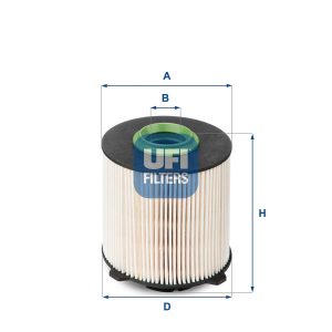 UFI 26.058.00 Filtro carburante per auto