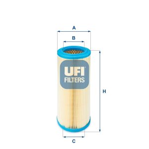 UFI 27.367.00 Filtro Aria per FIAT DOBLO