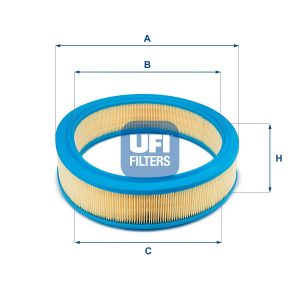 UFI 30.118.01 Filtro aria per FIAT PUNTO, DOBLO
