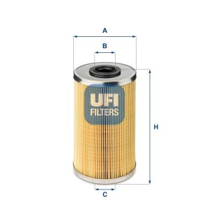 UFI 26.694.00 Filtro carburante per auto