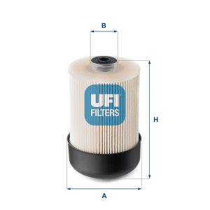 UFI 26.114.00 Filtro carburante per auto