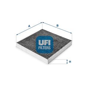 UFI 54.176.00 Filtro abitacolo per SMART FORTWO