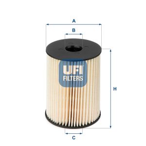 UFI 26.054.00 Filtro carburante – Alta Efficienza