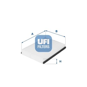 UFI 53.211.00 Filtro Abitacolo Particellare