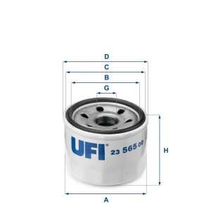 UFI 23.565.00 Filtro olio avvitamento universale