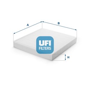 UFI 53.298.00 Filtro abitacolo antiparticolato